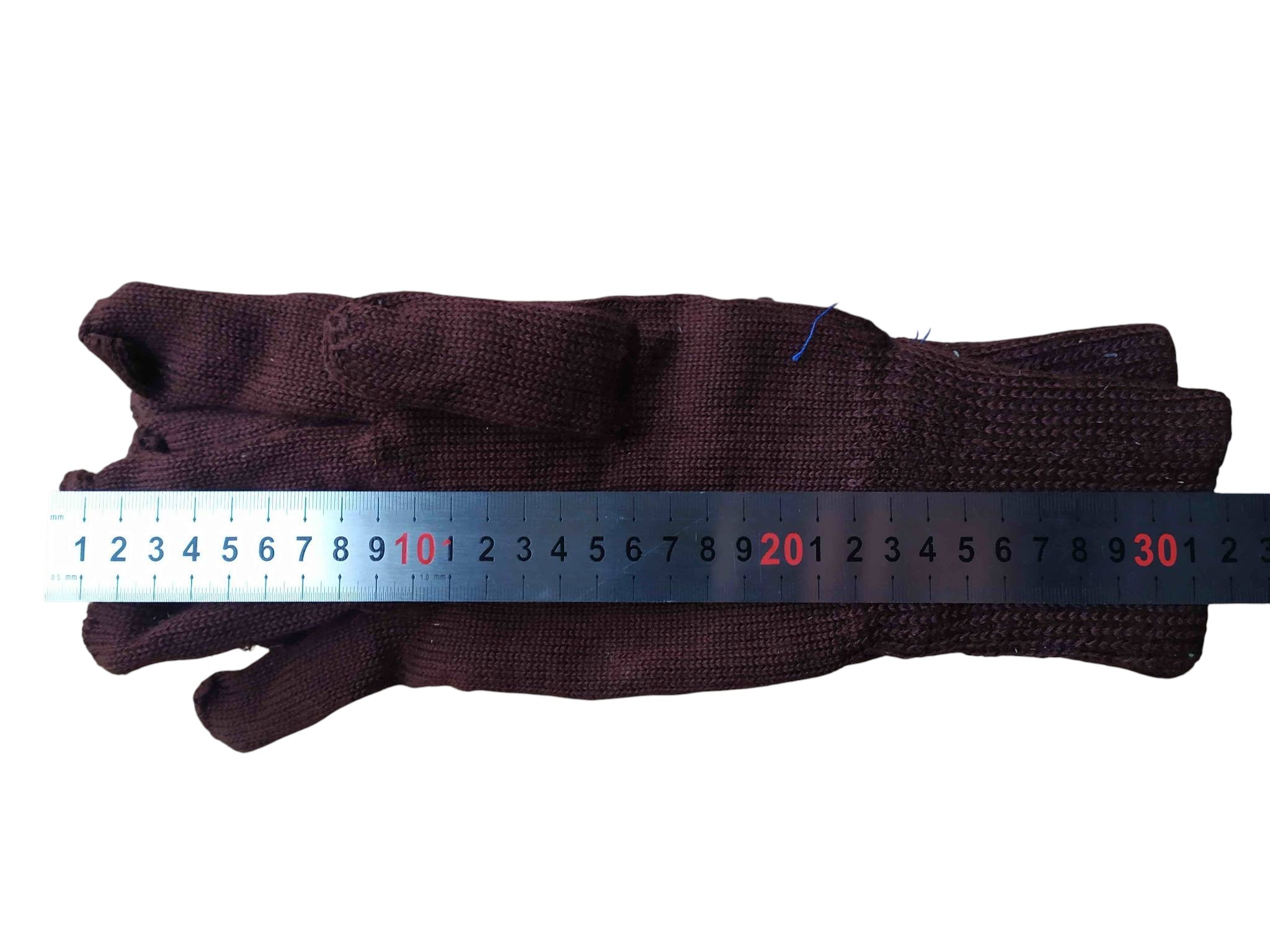 Knitted Woolen Winter Military Gloves from the USSR - Image 8
