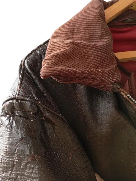 Soviet Officer's Leather Pilot Jacket - Image 4