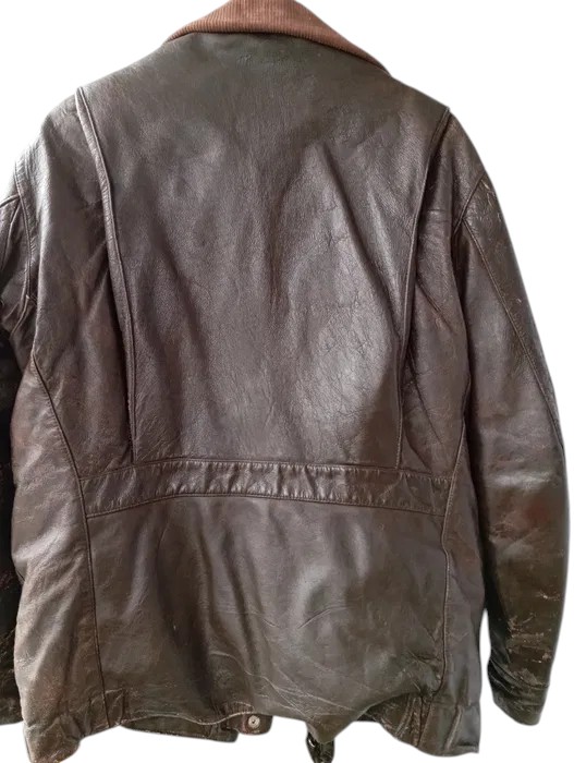 Soviet Officer's Leather Pilot Jacket - Image 7