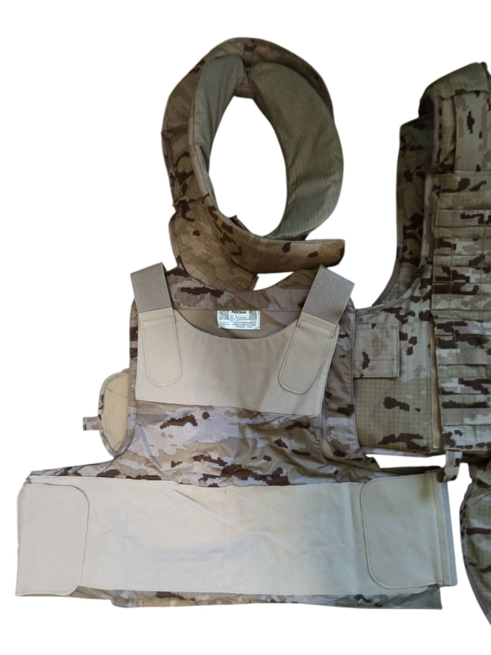 Spanish Fecsa Military Body Armor - Image 3