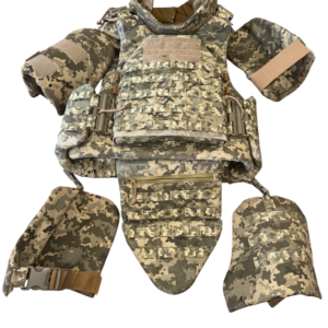 "PLASTOON - UAFE" Modular Body Armor — Full Kit